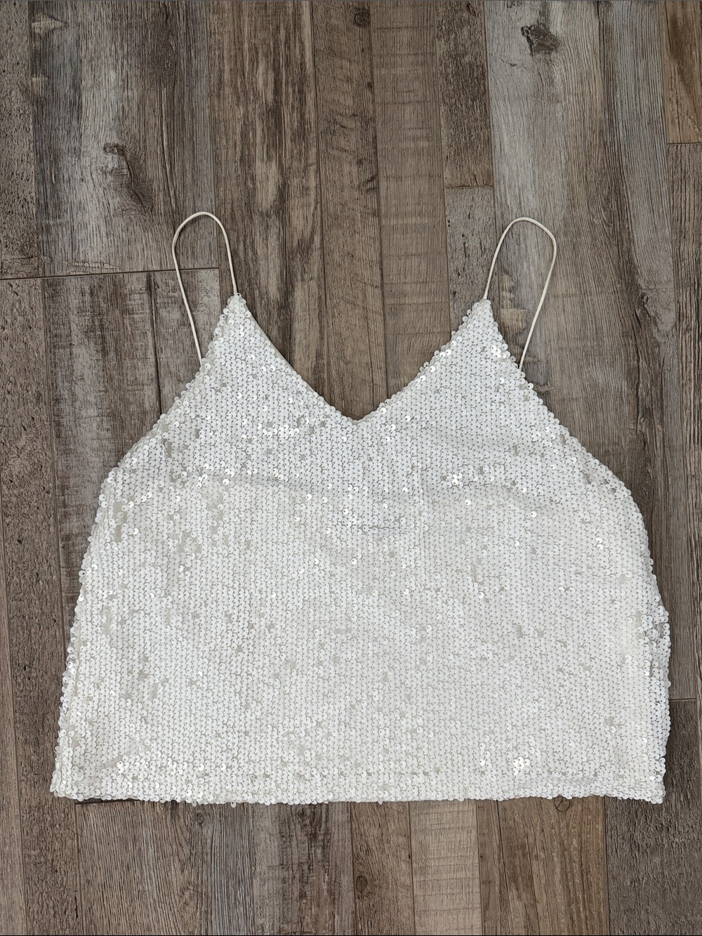Twenty Six Sequin Spaghetti-Strap Cami